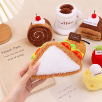 Jouets en peluche en forme de gâteau roulé réalistes et mignons, styles variés, sacs à dos pour étudiants, porte-clés, pendentifs, poupées, petits cadeaux