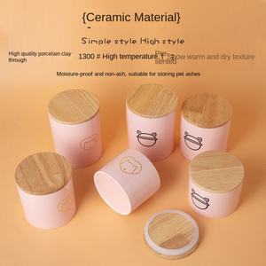 En stock cercueils et urnes en céramique pour animaux de compagnie exportation transfrontalière pour chats et chiens fournitures funéraires scellées commémoratives - Product Image 4