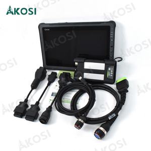 Tableta Getac F110 Lista para Usar + Herramienta Técnica Premium Original Vocom II 88890400 2.8 Vocom2 WIFI DEV2 Escáner para Camiones de Trabajo Pesado - Product Image 3