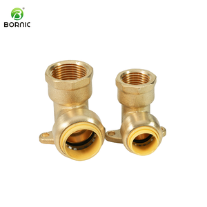 Bornic miễn phí vệ sinh đẩy phù hợp cho cá mập dừng van TEE khuỷu tay Bộ chuyển đổi 1 inch Kích thước nhỏ sơn ống nước Phụ kiện Công Đoàn khuỷu tay - Product Image 3