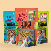 Sachet debout pour les noix Chocolats Bonbons Emballage Thermoscellage Plastique Doypack Numérique Imprimé Mylar Sacs