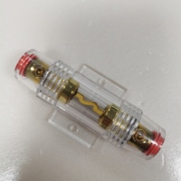 Porte-fusible en ligne AGU de haute qualité, nouveau, en alliage de zinc, borne à vis, verrouillage étanche, 63V DC 60A, amplificateur audio de voiture