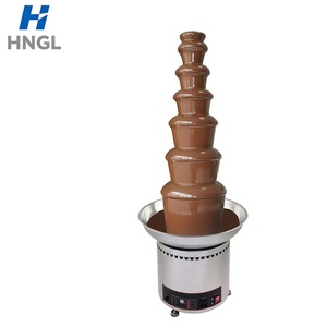 <span class=keywords><strong>Fontaine</strong></span> à chocolat électrique en acier inoxydable 304, machine à cascade commerciale 4, 5, 6, 7 niveaux, certifiée CE - Product Image 6