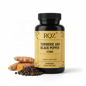 Kapsul Kunyit Lada Hitam Grosir 470mg 60pcs |   Suplemen Makanan untuk Kesehatan Sendi - Product Image 2