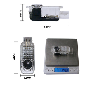 Projecteur ombre fantôme pour porte <span class=keywords><strong>de</strong></span> <span class=keywords><strong>voiture</strong></span>, 2 pièces, éclairage LED avec Logo <span class=keywords><strong>de</strong></span> la série AUDI, lumière <span class=keywords><strong>de</strong></span> marches - Product Image 6