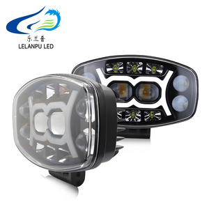 LELANPU Faros LED de trabajo auxiliares externos de 10 pulgadas para coche, <span class=keywords><strong>cuatrimoto</strong></span>, barco, Hilux, todoterreno - Product Image 1