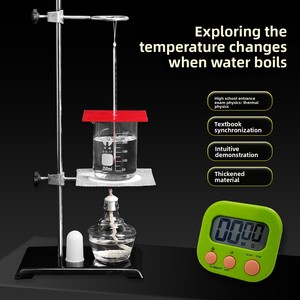 Explorando las Características de las Cambios de Temperatura Durante la Ebullición <span class=keywords><strong>del</strong></span> Agua <span class=keywords><strong>Cap</strong></span>ítulo 8 de Física de 8.º grado - Cambios de estado - Product Image 1