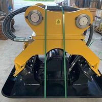 Compacteur de plaques hydraulique RIBETTER pour excavatrice, piqueur vibrant haute fréquence