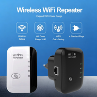Repetidor WiFi de 300Mbps, Amplificador de Señal Inalámbrica, Extensor de Red WiFi para Exteriores, Hogar y Oficina