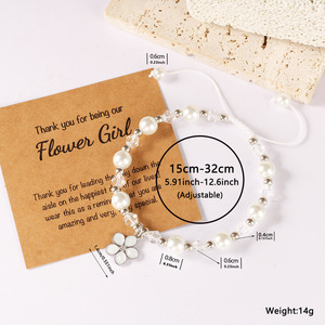 Braccialetto con Cuori Intagliati e Lettere A-Z, Regalo per Prima Comunione, Pasqua, Compleanno per Nipote, Figlia, Ragazza - Product Image 4