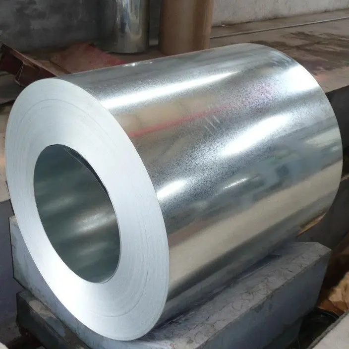 bobina de aço galvanizado spgc z350 brilhante grande revestida de zinco z275 z180 z90 bobina de aço galvanizado a quente principal 4 toneladas por bobina (hdg)