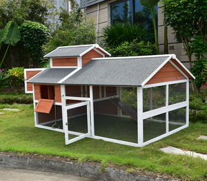 P788 Gabbia per Polli Grande in Legno Direttamente dalla Fabbrica, Pollaio Spazio Vitale Durevole, Pollaio da Esterno a Prezzo all'Ingrosso - Product Image 3