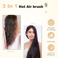 Salon professionnel Shop One Step Hot & Cold Volumizer Brosse à cheveux Sèche-peigne