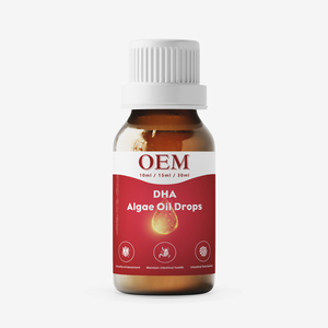 OEM precio al por mayor natural DHA gotas de aceite de algas para el cerebro ojo Boost suplementos memoria y apoyo al sueño - Product Image 1