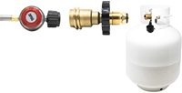Adaptateur universel pour bouteille de propane, convertit POL en QCC1 / Type 1 avec propane, type de connexion ancien vers nouveau