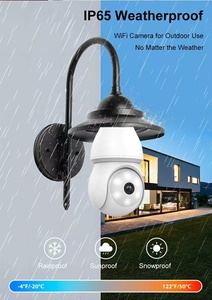 ICSEE 1080p <span class=keywords><strong>telecamera</strong></span> di sicurezza esterna impermeabile IP66 E27 presa <span class=keywords><strong>lampadina</strong></span> con PTZ 2MP rete Wifi sensore Mic CMOS incorporato - Product Image 2