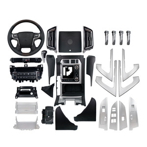 Kit de Conversión Interior para Toyota Land Cruiser LC200 2008-2015 Juego Completo de Piezas de Panel de Tablero de Plástico Cromado - Product Image 1