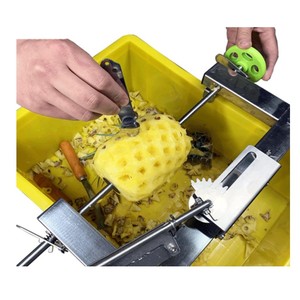 Ideas de Productos Nuevos 2023, Gadget de Cocina Multifuncional, Descorazonador de Fresas, Pelador Portátil para Quitar Ojos de Piña, para Frutas - Product Image 1