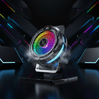 Refroidisseur de téléphone à température contrôlée par IA, écran numérique RGB, radiateur de jeu, ventilateur de refroidissement portable pour téléphone mobile