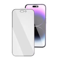 Protection d'écran en verre trempé pour iPhone 17, 16, 15, 14, 13 Pro Max, et protection d'écran de confidentialité pour iPhone 12, 11 Pro Max