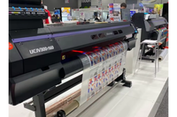 Imprimante à jet d'encre LED-UV automatique de grande taille Mimaki UCJV300-160 de haute qualité, machine d'impression originale pour verre dépoli