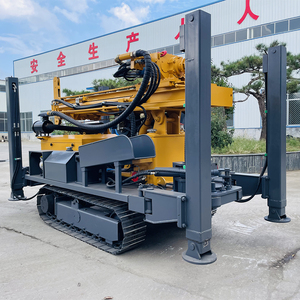 200M 260M Boordiepte Pneumatische Dth Crawler Booreiland Voor Waterput Boorinstallatie Machine Aangedreven Door Dieselmotor - Product Image 1