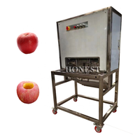 Éplucheur de pommes et de poires haute productivité / Éplucheur-découpeur de pommes / Machine à éplucher les pommes automatique