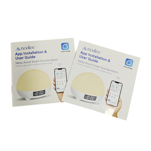 Carta patinata a buon mercato Logo personalizzato istruzioni libretto di stampa manuali per prodotti elettronici - Product Image 1