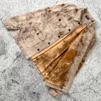 Fabricant de vêtements OEM, veste utilitaire vintage en toile durable pour hommes avec multi-poches pour l'hiver