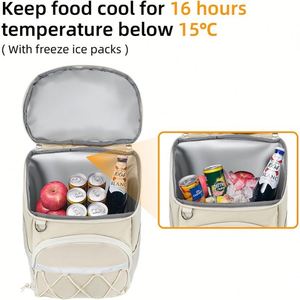 40 Liter Leak-proof Travel Beer Cold Thermal Bags Beach Summer Picnic Collapsible Custom Soft Cooler Insulated Bag - Product Image 2