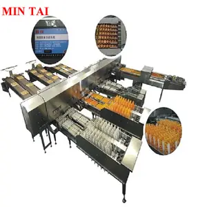 2021 automatic high quality dried washing egg grading packing machine with moba type