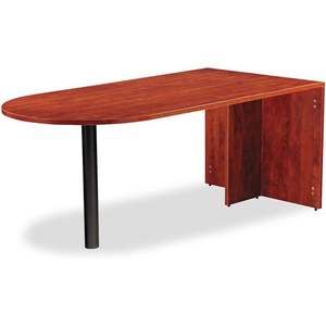 Escritorio Alera Valencia Serie D, Diseño Moderno, 71w X 35 1/2d X 29 5/8h, Motor Dual, para Oficina o Dormitorio, Color Cerezo Mediano - Product Image 4