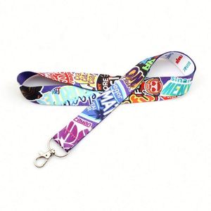 <span class=keywords><strong>Porte</strong></span>-clés et lanières personnalisés en nylon Disneyer pour enfants avec impression sérigraphique et design personnalisable - Product Image 1