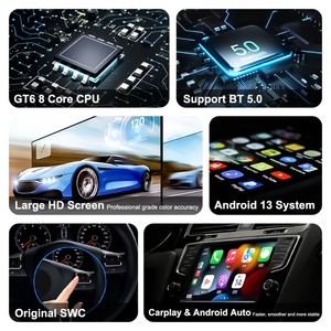 NaviHua Nouvelle mise à niveau Android 13 Qualcomm Écran tactile 2K Kit intérieur Carplay pour Chevrolet Silverado GMC Sierra 2019 2021 - Product Image 4