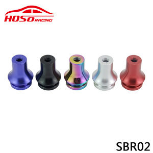 Car Gear <b>Shift</b> <b>Knob</b> Adapter SBR02 M10X1.5 M12X1.25 M10X1.25 Universal Red Silver Black Blue - Product Image 4