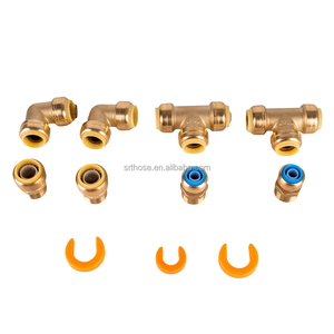 NSF sertifikalı 1/2 3/4 1 inç Push-Fit Shark-Bite sıhhi tesisat plastik boru ile uydurma - Product Image 1