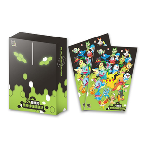 Anime Poke Moned Custom Pokemoned Exquisite Palm Brick Fridge Magnet Cards Album Blind Box Pokemoned Party Favors Gift - Product Image 1