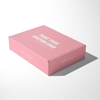Creatrust gros Logo personnalisé luxe carton cadeau bijoux perruque Extension de cheveux sous-vêtements emballage Kraft papier boîte personnalisée