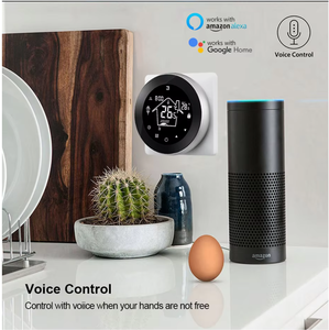 Tuya Wifi ZigBee thông minh nhiệt hiệu suất cao RoHS CE chứng nhận sàn sưởi ấm kiểm soát nhiệt độ chuyển đổi fcu trung tâm AC - Product Image 4