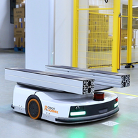 Nouveau robot mobile AMR électrique AGV pour le transport de palettes en entrepôt industriel dans l'usine