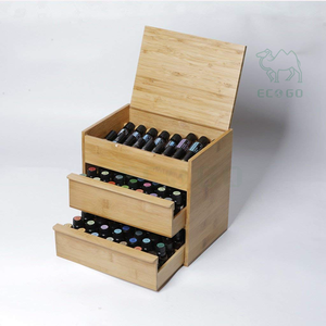 Trois boîtes de rangement essentielles Sssential boîte en bois Portable essentiel support de rangement petit objet stockage boîte-cadeau - Product Image 1