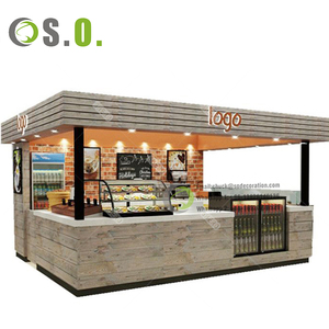2022 Thiết Kế Mới Rắn Gỗ Mall Thực Phẩm <span class=keywords><strong>Kiosk</strong></span>, Cafe <span class=keywords><strong>Kiosk</strong></span> Bar Đồ Nội Thất Ngoài Trời Hoặc Trong Nhà Mall Quán Cà Phê Cửa Hàng <span class=keywords><strong>Kiosk</strong></span> - Product Image 2