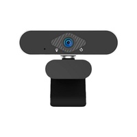 Cámara Web USB 2.0 de 2MP con Transmisión en Vivo HD 1080P, Enfoque Automático, 30 FPS, Zoom 21x-40x, Clip, Gran Angular de 110°, NFC, Micrófono y Flash LED