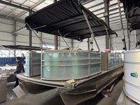 Bateau de tourisme de luxe 30FT 9M Bateau ponton en aluminium de croisière pour la location