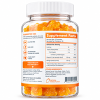 Gummies protéinés végétaliens à marque privée OEM, suppléments de créatine en gummies, faible MOQ
