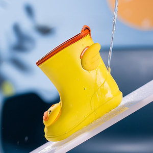 Deran OEM Trẻ Em Phổ Nước Giày Dễ Thương Phim Hoạt Hình Không Thấm Nước Chống Trượt Thoải Mái Mưa Khởi Động Có Thể được Mặc Trong Nhiều Mùa - Product Image 3