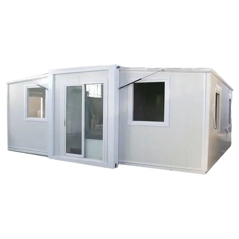 Prefab Mobile Tiny Modular Container Homes 20FT Luxury Folding Expandable Container House Office