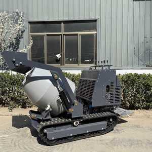 Factory Direct 220V Fully Automatic Self-Loading 2 Square Meters Concrete Mixer Truck 2 Bearing Motor Engine Gear PLC - Product Image 2