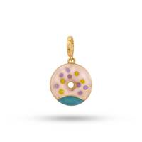 Mini pendentif DIY en acier inoxydable style punk gourmet, plaqué or 18 carats sous vide, couleur résistante au four, pour la mode quotidienne, cadeau