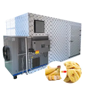 Industrial Fruit Banana Chips Mango Dryer 78 Tray Heat Pump Food Dehydrator Máquina de Secagem Vegetal para Plantain Chips